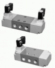 5/2, 5/3 solenoid and 5/2 pneumatic pilot operated DN10 valves